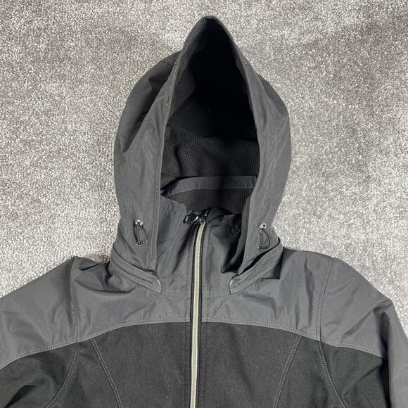 Kuhl Jacket Womens Extra Small Kondor Softshell Detachable Hood Wind Water Black - Picture 8 of 15